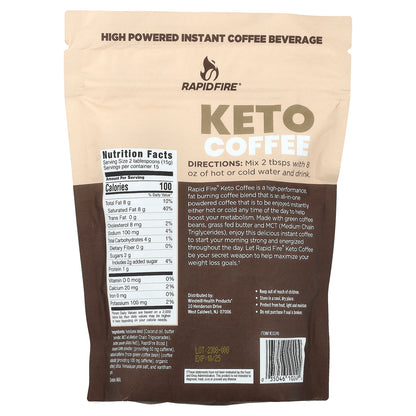 RAPIDFIRE, Keto Coffee, 7.93 oz (225 g)