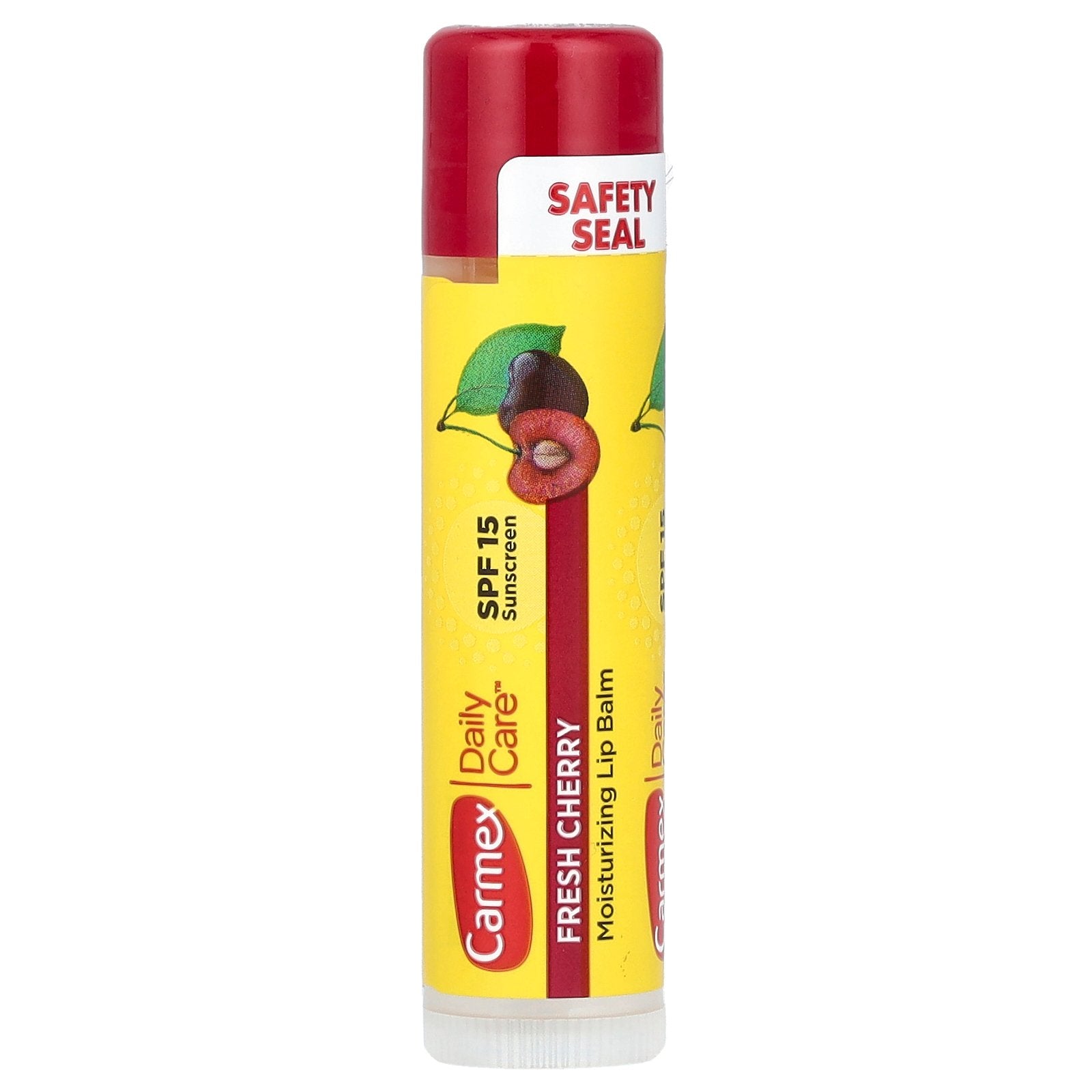 Carmex, Daily Care®, Moisturizing Lip Balm, SPF 15, Fresh Cherry, 0.15 oz (4.25 g)