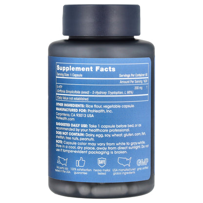 ProHealth Longevity, 5-HTP, 200 mg, 60 Capsules