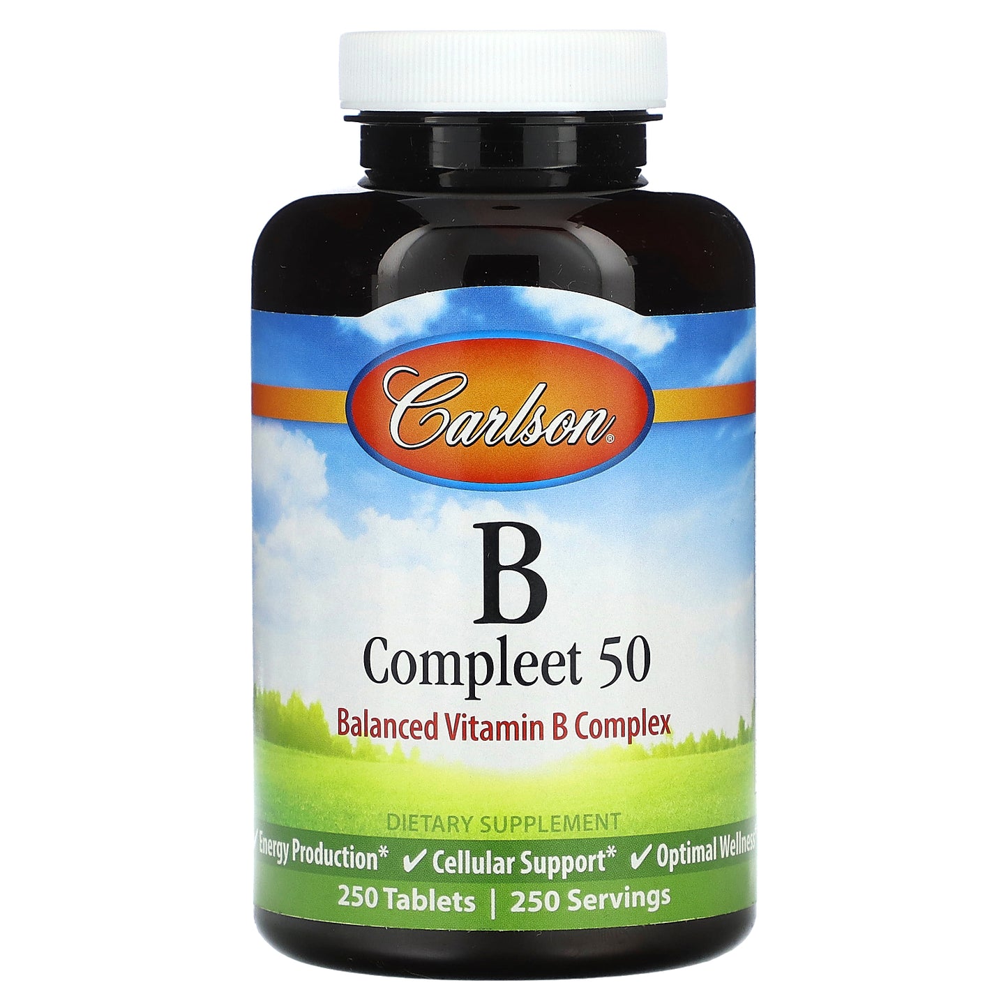 Carlson, B Compleet 50, 250 Tablets