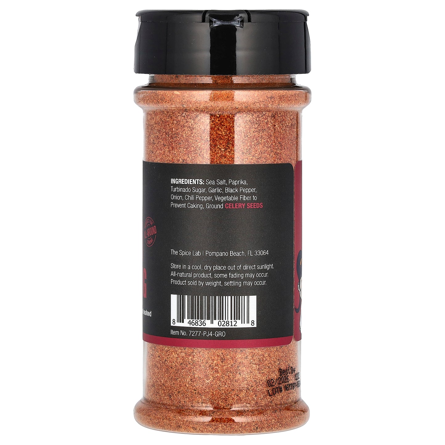 The Spice Lab, Cajun Seasoning, 4.8 oz (136 g)