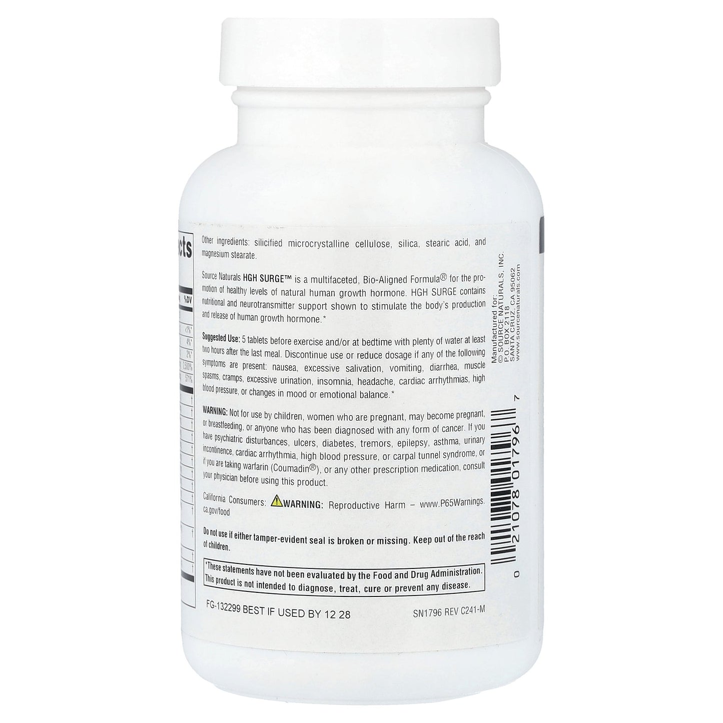 Source Naturals, HGH Surge™, 50 Tablets