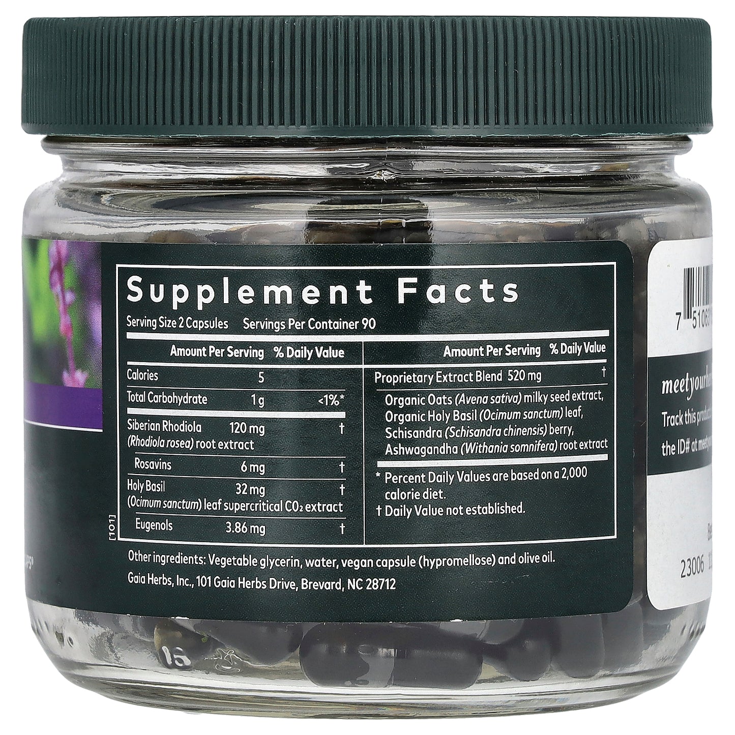 Gaia Herbs, Adrenal Health , 180 Vegan Liquid Phyto-Caps