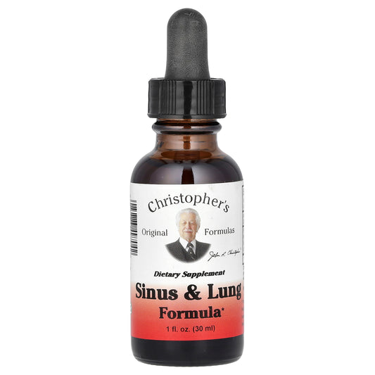 Christopher's Original Formulas, Sinus & Lung Formula, 1 fl oz (30 ml)