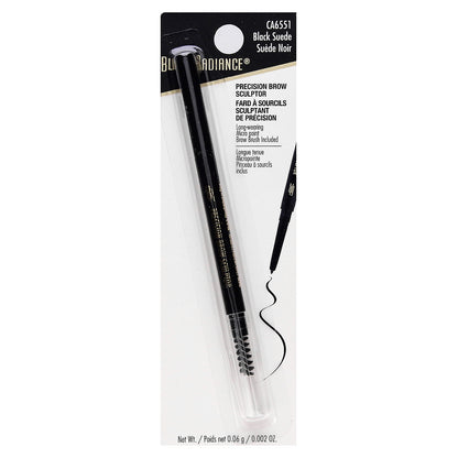 Black Radiance, Precision Brow Sculptor,  CA6551 Black Suede, 0.002 oz (0.06 g)