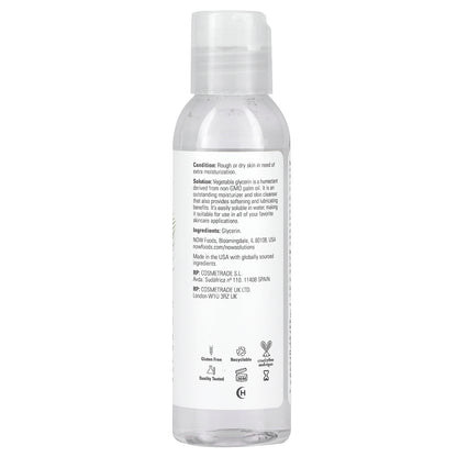 NOW Foods, Vegetable Glycerin, 4 fl oz (118 ml)