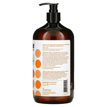 Everyone, 3 in 1 Soap, Citrus + Mint, 32 fl oz (946 ml)