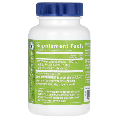 The Vitamin Shoppe, Rhodiola Rosea, 500 mg, 60 Vegetable Capsules