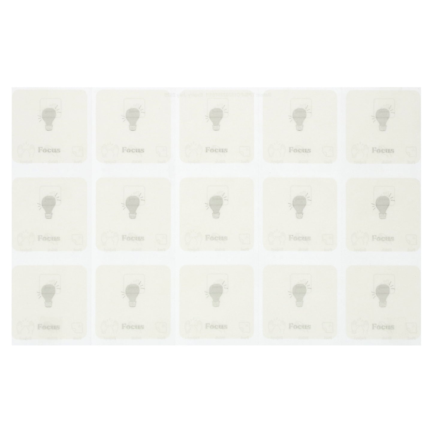 The Patch Brand, Focus Patch, 15 Clear Patches