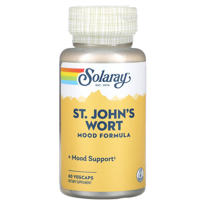 Solaray, St. John's Wort, Mood Formula, 60 VegCaps