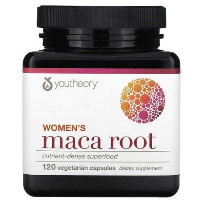 Youtheory, Women's Maca Root, 1,000 mg, 120 Vegetarian Capsules (500 mg per Capsule)