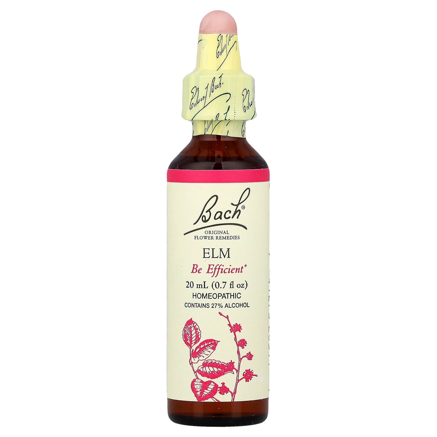 Bach, Original Flower Remedies, Elm, 0.7 fl oz (20 ml)