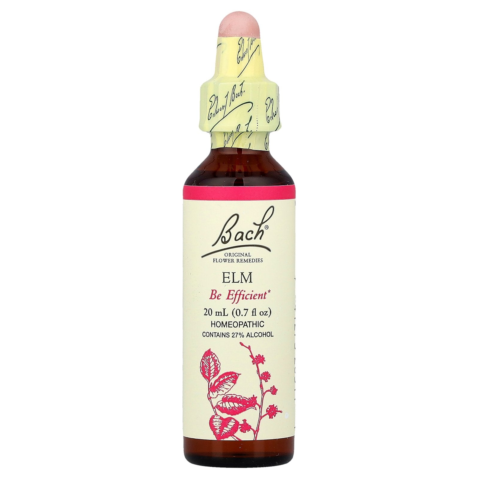 Bach, Original Flower Remedies, Elm, 0.7 fl oz (20 ml)