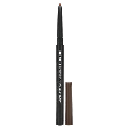 Cosnori, Superproof Fitting Gel Eyeliner, 04 Peanut Brown, 0.13 g