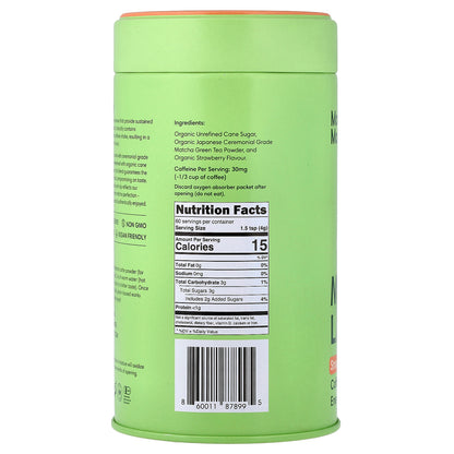 Morning Made Inc, Matcha Latte, Strawberry Blend, 8.46 oz (240 g)