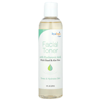 Hyalogic, Facial Toner With Hyaluronic Acid, Witch Hazel & Aloe, 8 fl oz (237 ml)