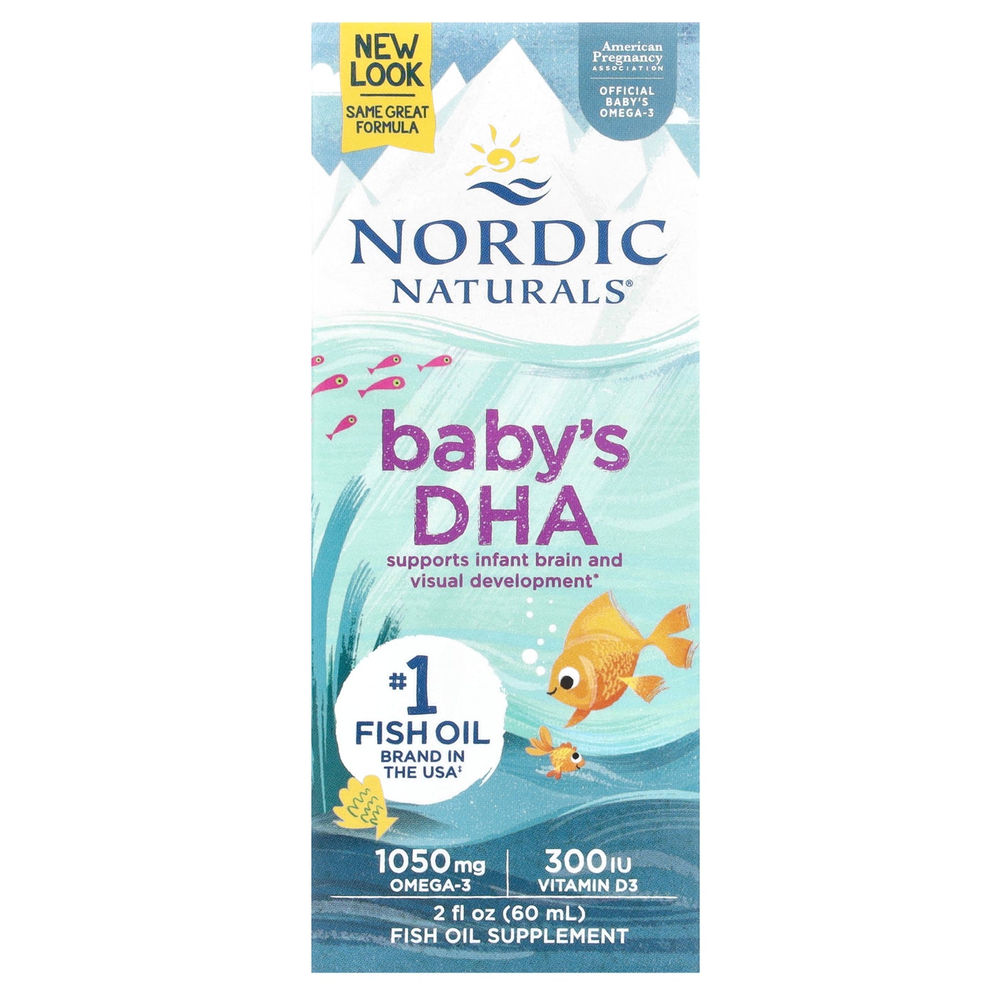 Nordic Naturals, Baby's DHA, 2 fl oz (60 ml)