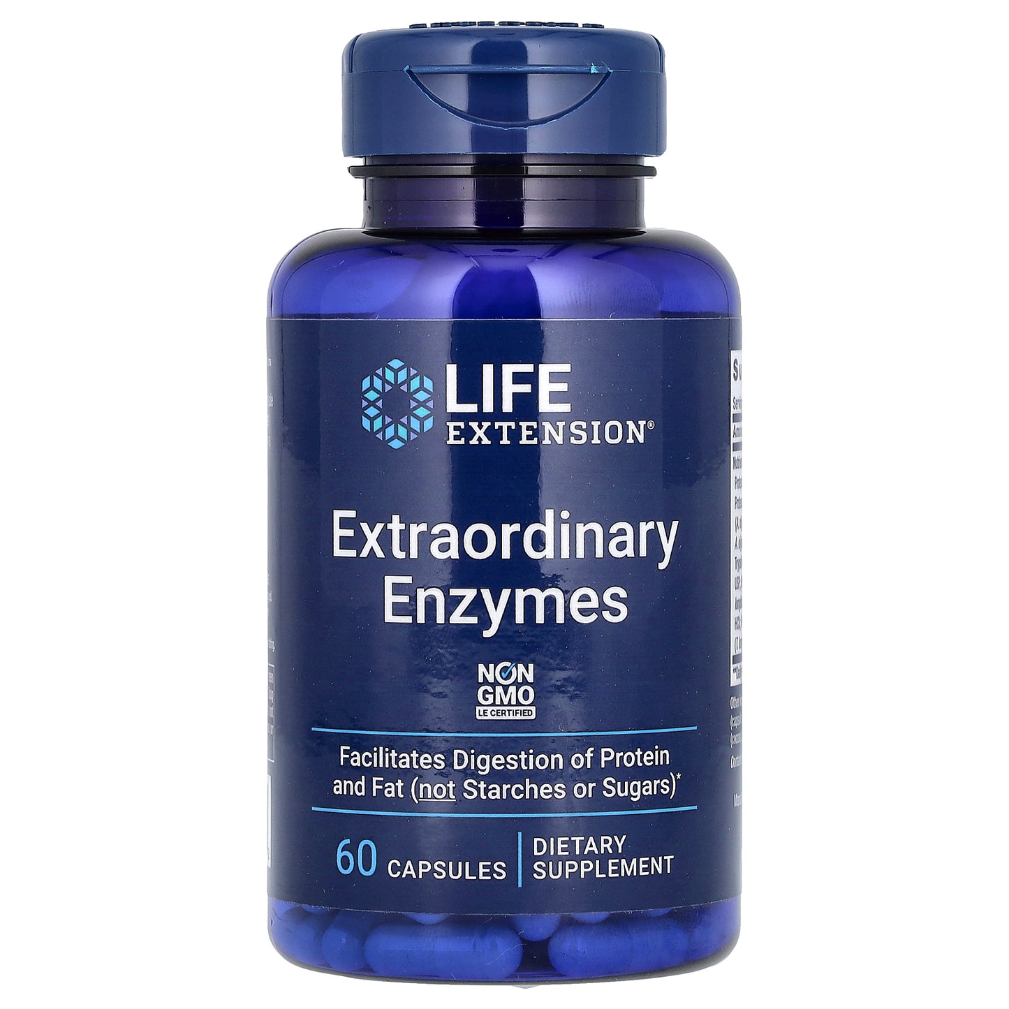 Life Extension, Extraordinary Enzymes, 60 Capsules