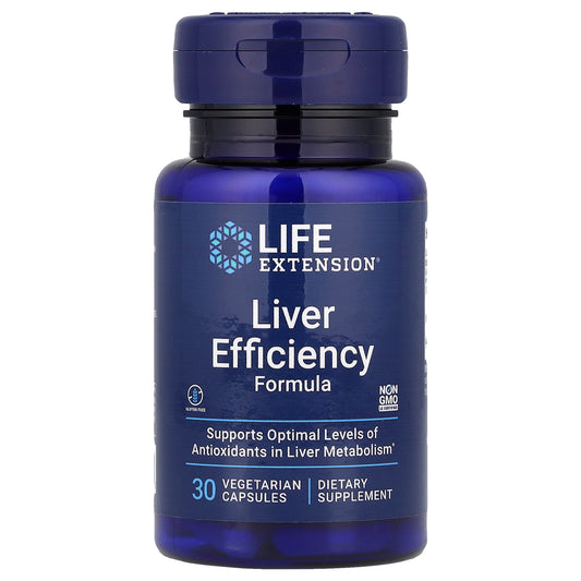 Life Extension, Liver Efficiency Formula, 30 Vegetarian Capsules