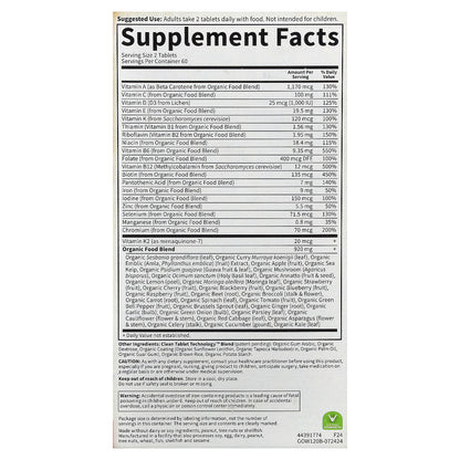 Garden of Life, Organics, Women's Multi, 120 Vegan Tablets