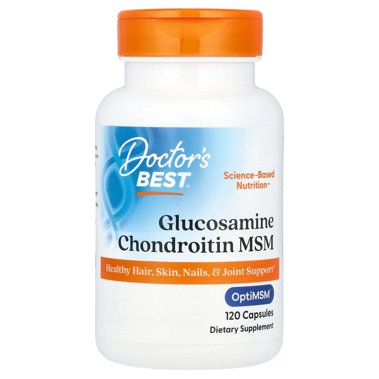 Doctor's Best, Glucosamine Chondroitin MSM, 120 Capsules