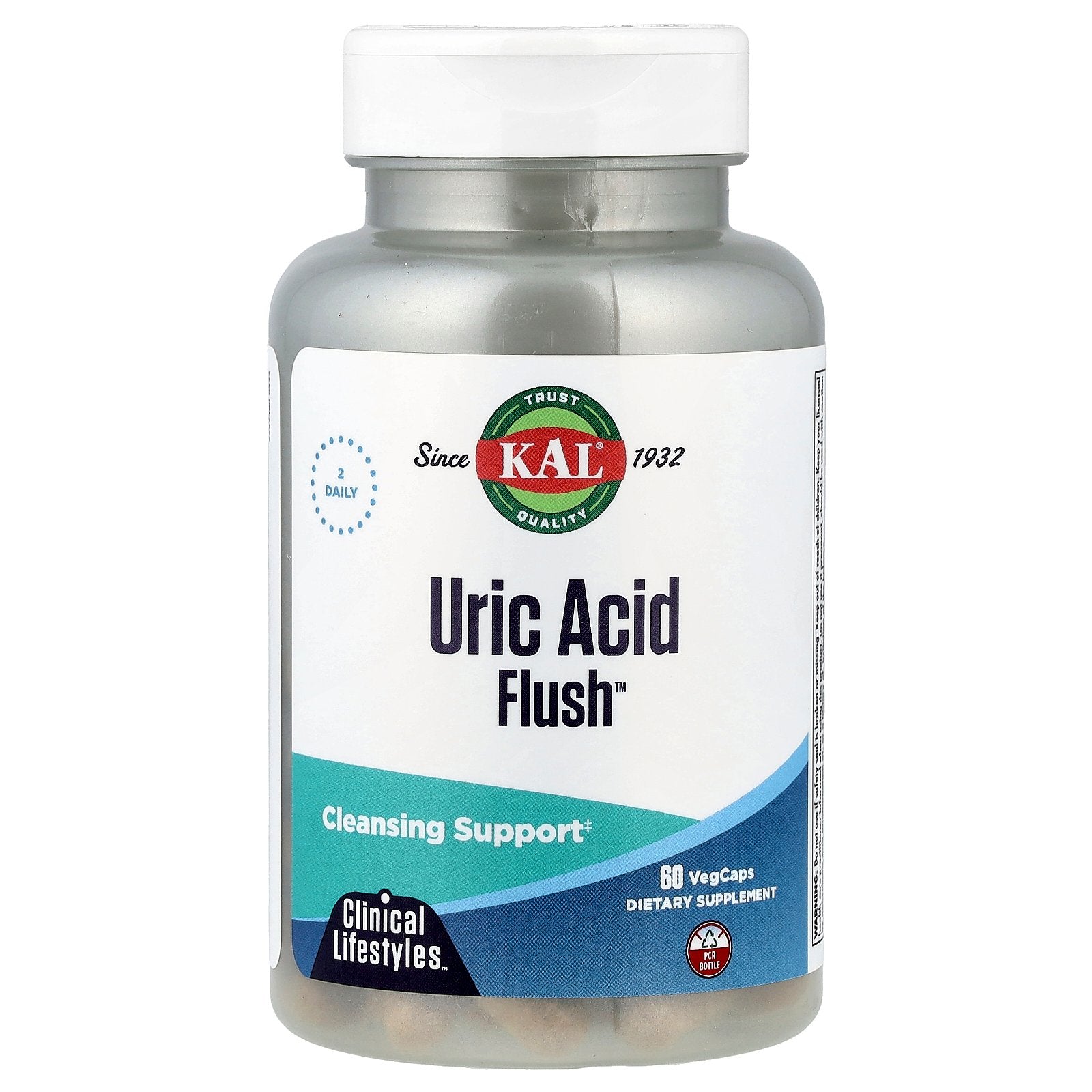 KAL, Uric Acid Flush™, 60 VegCaps