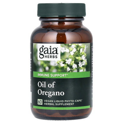 Gaia Herbs, Oil of Oregano, 60 Liquid Phyto-Caps®