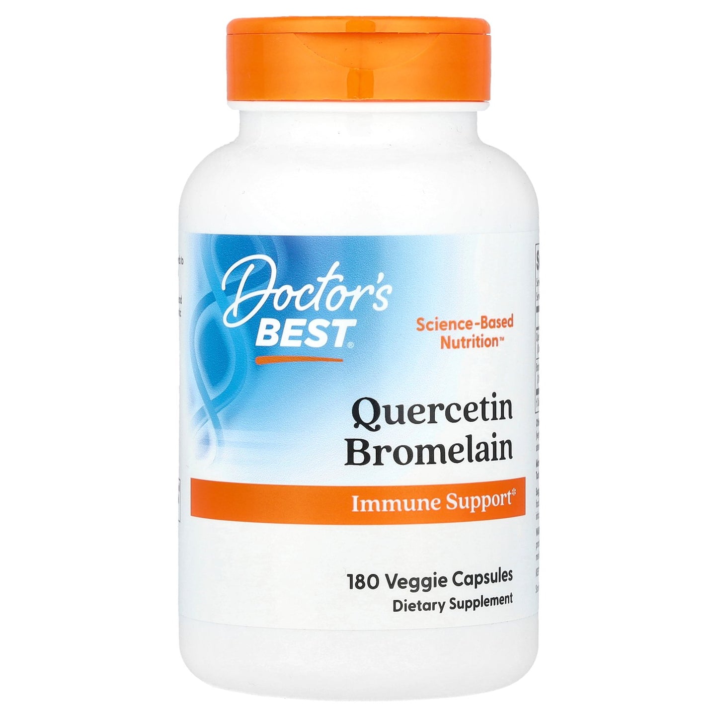 Doctor's Best, Quercetin Bromelain, 180 Veggie Capsules