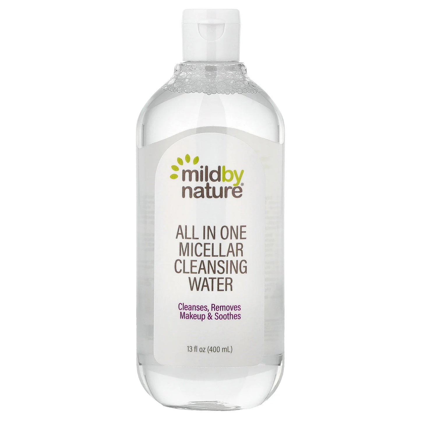 Mild By Nature, All In One Micellar Cleansing Water, 13 fl oz (400 ml)