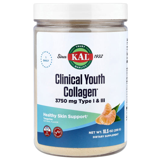 KAL, Clinical Youth Collagen™, Tangerine, 10.5 oz (298 g)