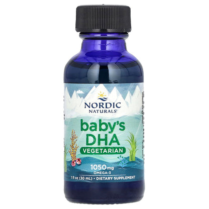 Nordic Naturals, Baby's DHA Vegetarian, 1,050 mg, 1 fl oz (30 ml)