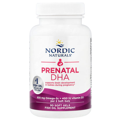 Nordic Naturals, Prenatal DHA, 90 Soft Gels