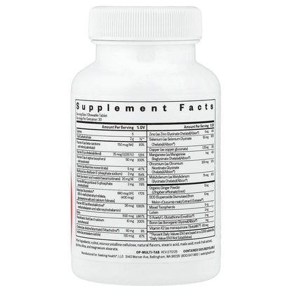 Seeking Health, Multivitamin One Chewable, 30 Tablets