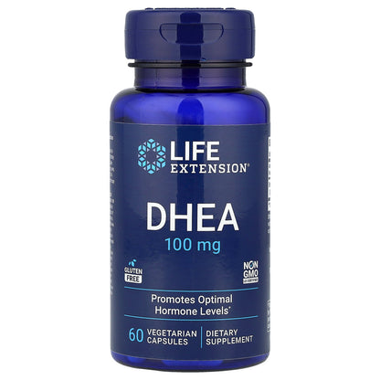Life Extension, DHEA, 100 mg, 60 Vegetarian Capsules