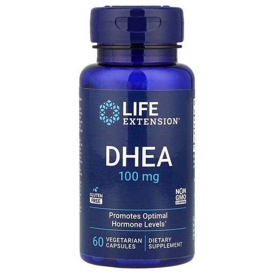 Life Extension, DHEA, 100 mg, 60 Vegetarian Capsules