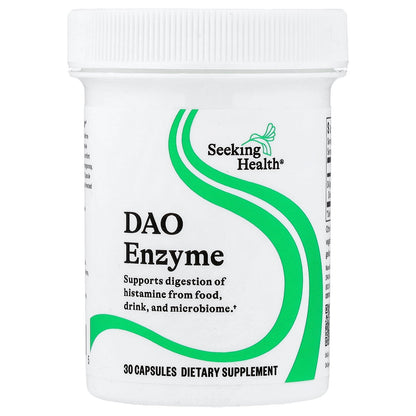 Seeking Health, DAO Enzyme , 30 Capsules (4.2 mg Per Capsule)