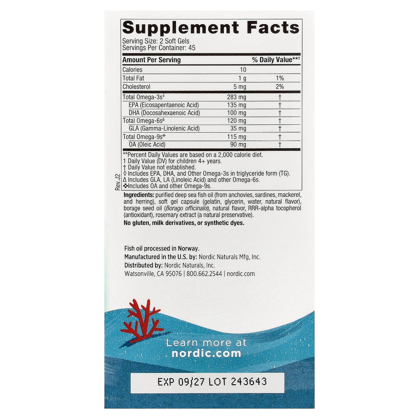 Nordic Naturals, Complete Omega™ Junior, Ages 6+, Lemon, 90 Mini Soft Gels