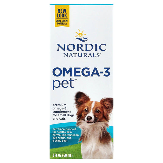 Nordic Naturals, Omega-3 Pet™, For Small Dogs and Cats , 2 fl oz (60 ml)