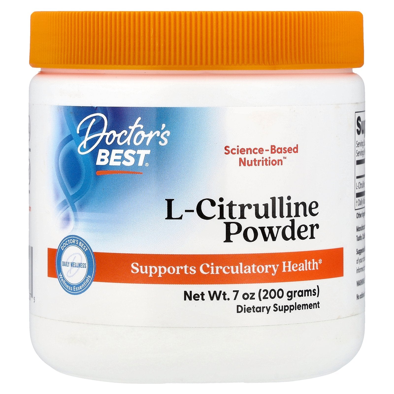 Doctor's Best, L-Citrulline Powder, 7 oz (200 g)