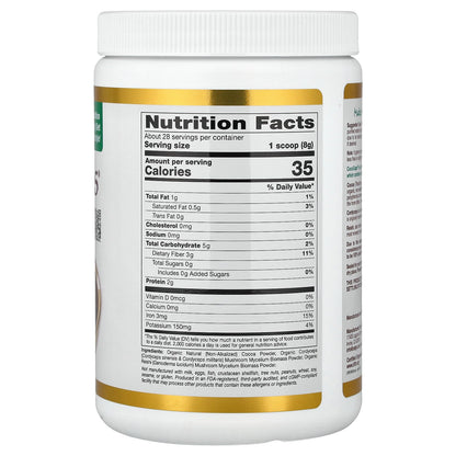 California Gold Nutrition, Superfoods, CocoCeps, Organic Cocoa, Cordyceps & Reishi, 7.93 oz (225 g)