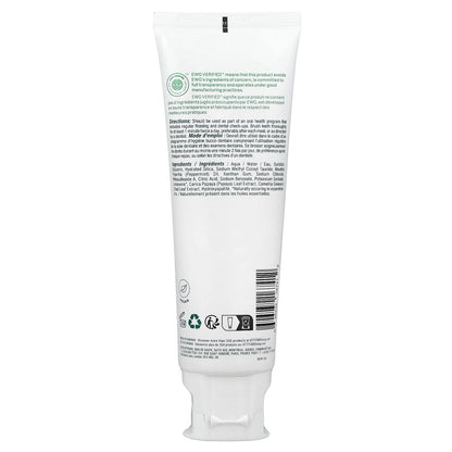 ATTITUDE, Super Leaves™, Fluoride Free Whitening Toothpaste, Peppermint, 4.2 oz (120 g)