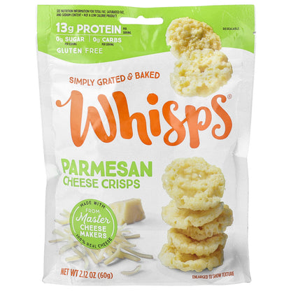 Whisps, Cheese Crisps, Parmesan, 2.12 oz (60 g)