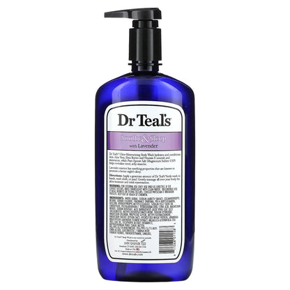 Dr. Teal's, Body Wash With Pure Epsom Salt, Soothe & Sleep, 24 fl oz (710 ml)