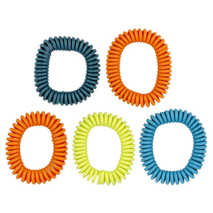 Cliganic, Mosquito Repellent Bracelet, One Size Fits All, 5 Individually Wrapped Bracelets