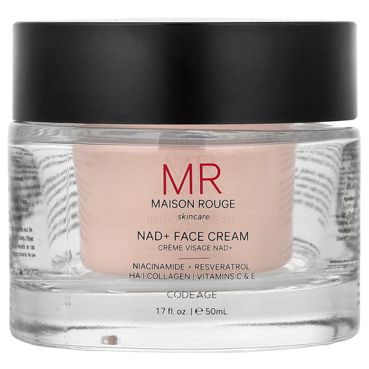Codeage, Maison Rouge, NAD+ Face Cream, 1.7 fl oz (50 ml)