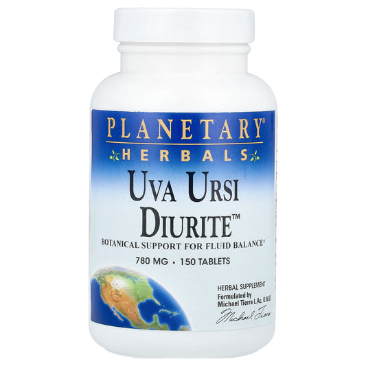 Planetary Herbals, Uva Ursi Diurite™, 150 Tablets