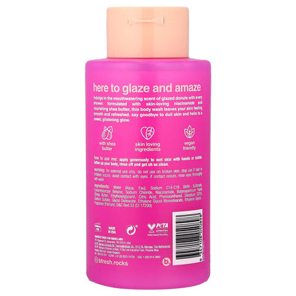 b.fresh, It's Not Just a Glaze, Glowing Body Wash, Glazed Donut, 16 fl oz (473 ml)