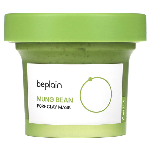 Beplain, Mung Bean, Pore Clay Beauty Mask, 4.05 fl oz (120 ml)