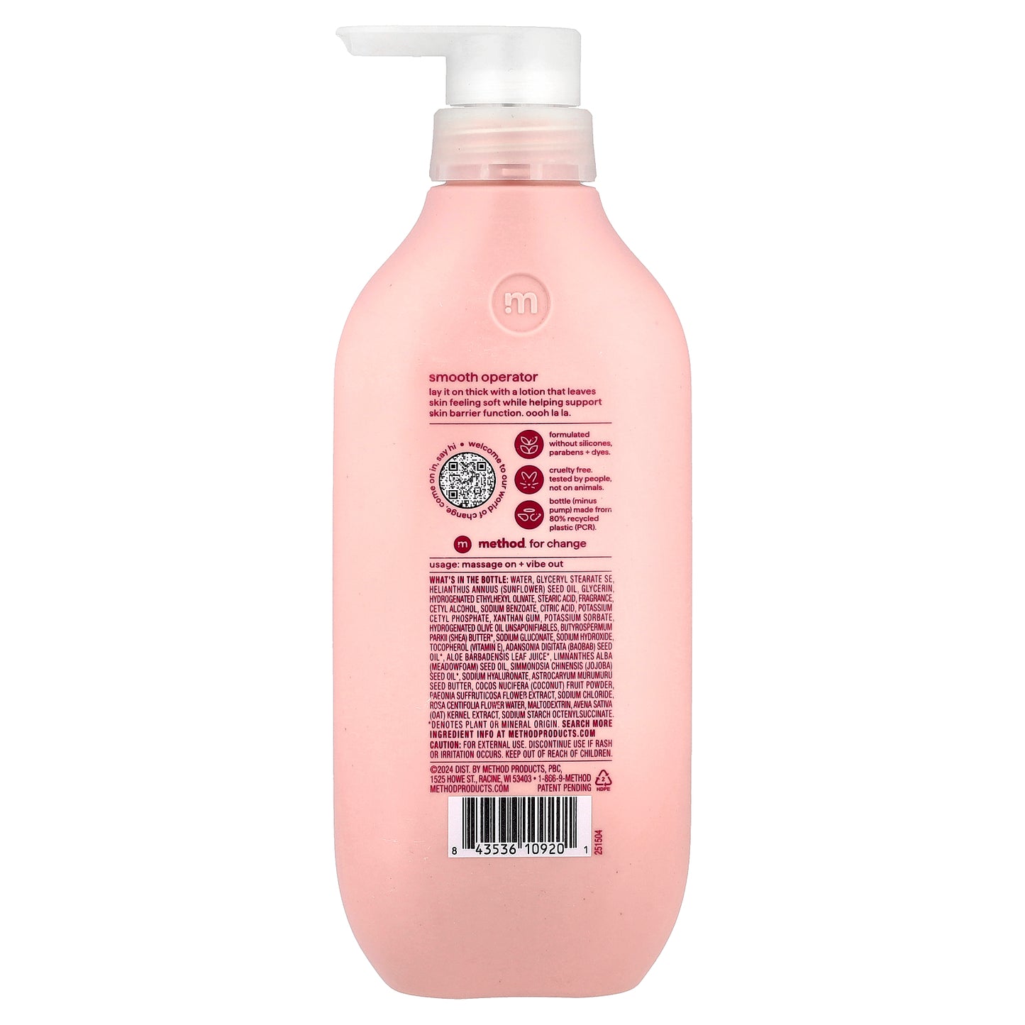 Method, Body Lotion, Pure Peace, 14 fl oz (414 ml)