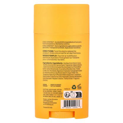 ATTITUDE, Super Leaves™, Deodorant Stick, Orange Blossom & Eucalyptus, 2.64 oz (75 g)